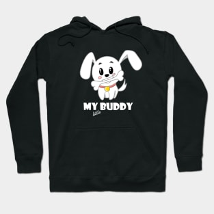 Funny cute dog bone cartoon Hoodie